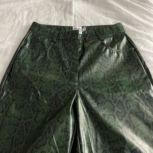 Princess Polly snake print pants